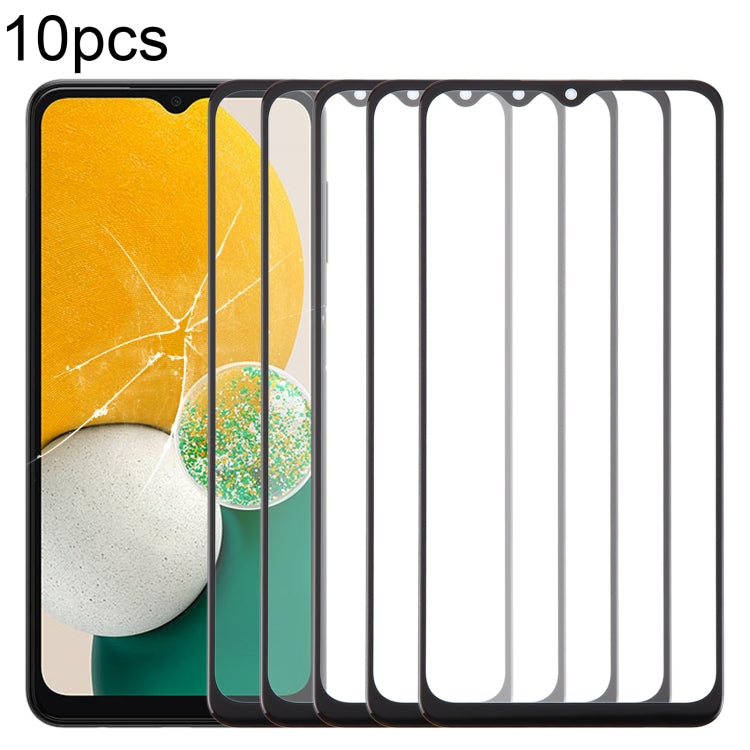 For Samsung Galaxy A13 5G SM-A136B 10pcs Front Screen Outer Glass Lens with OCA Optically Clear Adhesive
