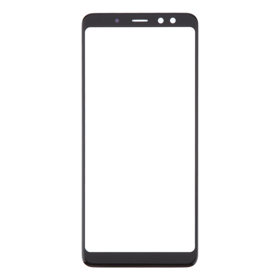For Samsung Galaxy A8 2018 SM-A530F 10pcs Front Screen Outer Glass Lens with OCA Optically Clear Adhesive