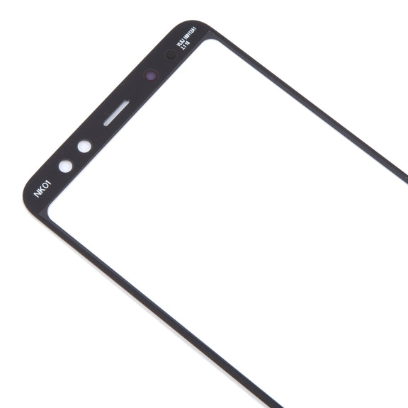 For Samsung Galaxy A8 2018 SM-A530F 10pcs Front Screen Outer Glass Lens with OCA Optically Clear Adhesive