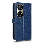 For Ulefone Note 17 Pro Honeycomb Dot Texture Leather Phone Case(Blue)