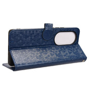 For Ulefone Note 17 Pro Honeycomb Dot Texture Leather Phone Case(Blue)
