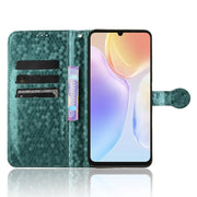 For Ulefone Note 20 Pro Honeycomb Dot Texture Leather Phone Case(Green)