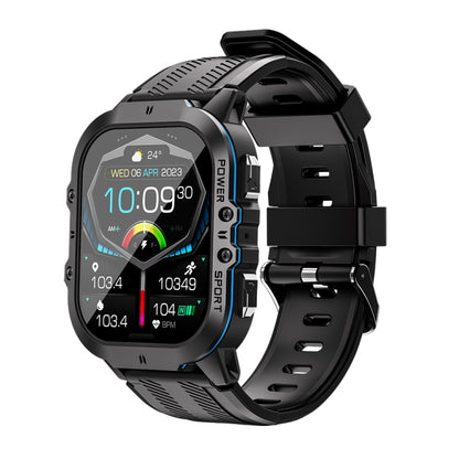LEMFO C26 1.96 inch Sport Smart Watch, Support Bluetooth Call / Message Notification / Heart Rate / Blood Pressure Health Monitor(Blue) - free shipping - PMC Jewellery - Order now!