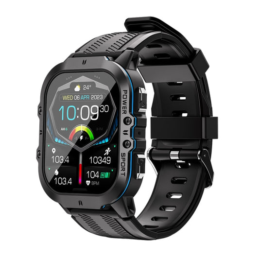 LEMFO C26 1.96 inch Sport Smart Watch, Support Bluetooth Call / Message Notification / Heart Rate / Blood Pressure Health Monitor(Blue) - free shipping - PMC Jewellery - Order now!
