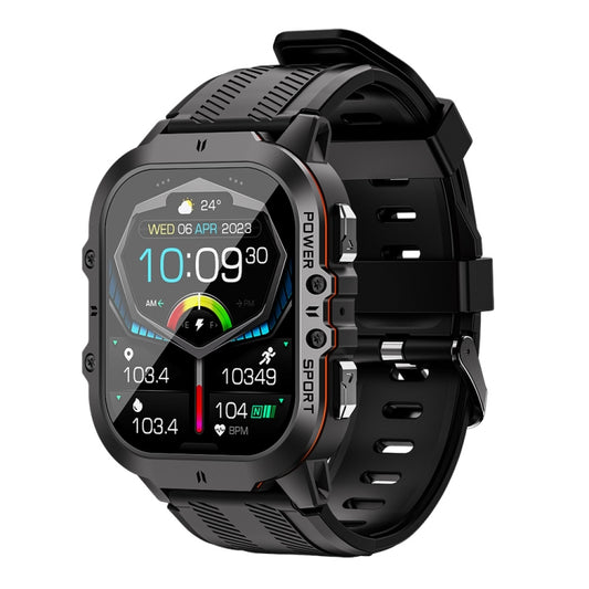 LEMFO C26 1.96 inch Sport Smart Watch, Support Bluetooth Call / Message Notification / Heart Rate / Blood Pressure Health Monitor(Orange) - free shipping - PMC Jewellery - Order now!