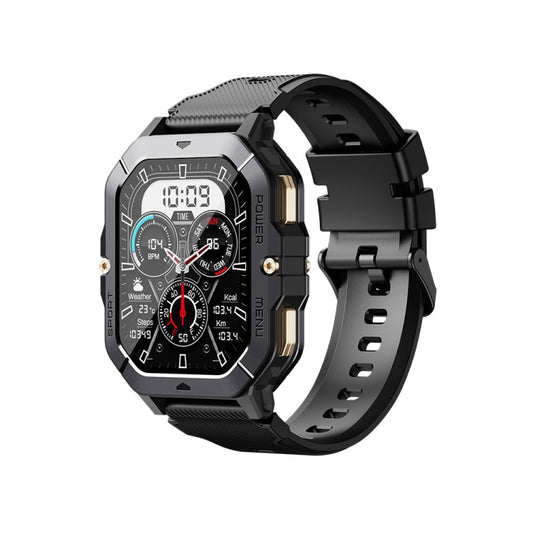 LEMFO C28 2.02 inch Sport Smart Watch, Support Bluetooth Call / Sleep / Blood Oxygen / Heart Rate / Blood Pressure Health Monitor(Black) - free shipping - PMC Jewellery - Order now!
