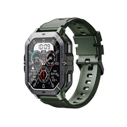 LEMFO C28 2.02 inch Sport Smart Watch, Support Bluetooth Call / Sleep / Blood Oxygen / Heart Rate / Blood Pressure Health Monitor(Green) - free shipping - PMC Jewellery - Order now!