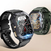 LEMFO C28 2.02 inch Sport Smart Watch, Support Bluetooth Call / Sleep / Blood Oxygen / Heart Rate / Blood Pressure Health Monitor(Green)