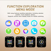 LEMFO C28 2.02 inch Sport Smart Watch, Support Bluetooth Call / Sleep / Blood Oxygen / Heart Rate / Blood Pressure Health Monitor(Green)