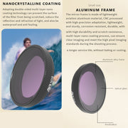For Insta360 GO 3S JUNESTAR Camera Lens Filter, Filter:6 in 1 STAR CPL ND