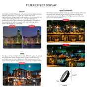 For Insta360 GO 3S JUNESTAR Camera Lens Filter, Filter:MCUV