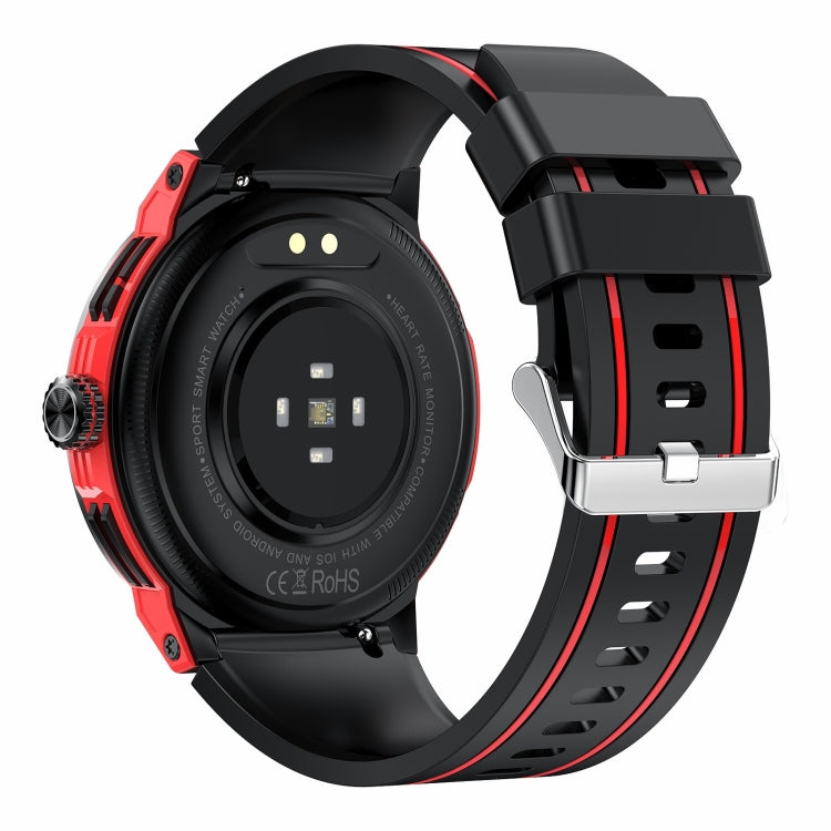 LEMFO HK52 1.43 inch BT5.3 IP68 Sport Smart Watch, Support Bluetooth Call / Message Notification / Heart Rate / Blood Pressure Health Monitor(Red) - free shipping - PMC TechLife - Order now!