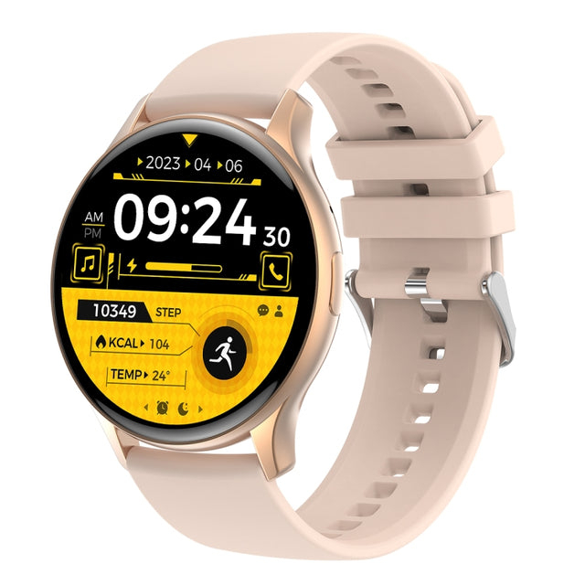 LEMFO HK89 1.43 inch BT5.0 IP67 Sport Smart Watch, Support Bluetooth Call / Message Notification / Heart Rate / Blood Pressure Health Monitor(Gold)