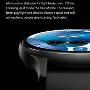 LEMFO HK89 1.43 inch BT5.0 IP67 Sport Smart Watch, Support Bluetooth Call / Message Notification / Heart Rate / Blood Pressure Health Monitor(Silver)
