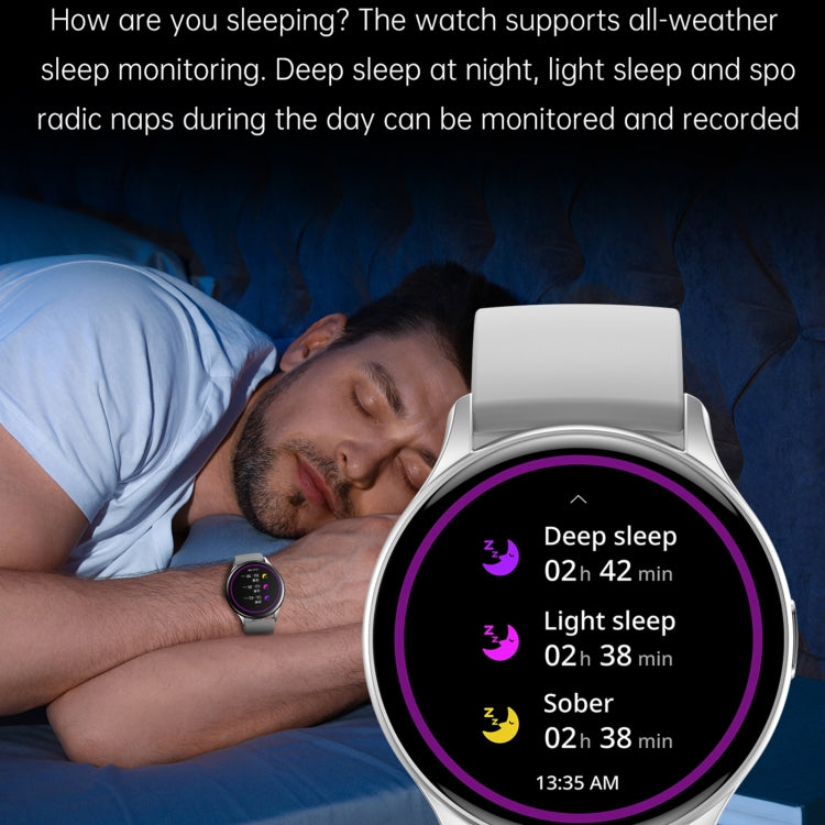 LEMFO HK89 1.43 inch BT5.0 IP67 Sport Smart Watch, Support Bluetooth Call / Message Notification / Heart Rate / Blood Pressure Health Monitor(Silver) - free shipping - PMC TechLife - Order now!