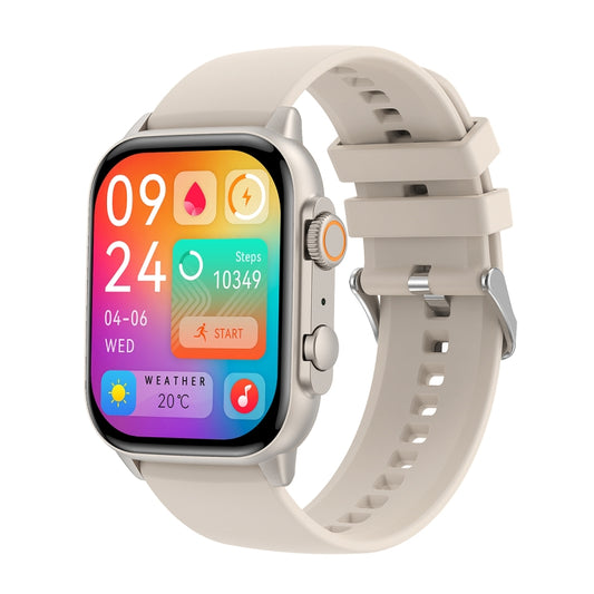 LEMFO HK95 1.952 inch BT5.0 IP68 Sport Smart Watch, Support Bluetooth Call / Sleep / Blood Oxygen / Heart Rate / Blood Pressure Health Monitor(Silver) - free shipping - PMC Jewellery - Order now!