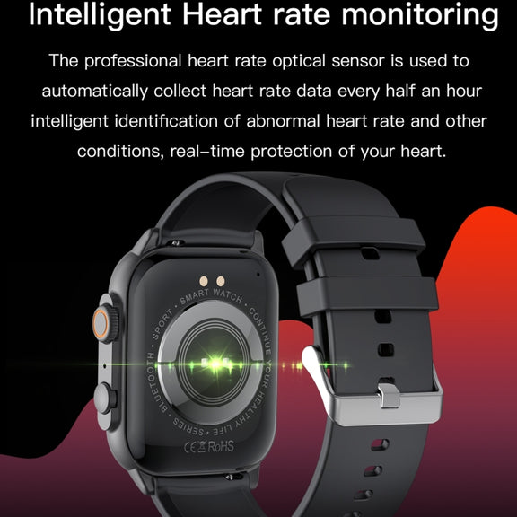 LEMFO HK95 1.952 inch BT5.0 IP68 Sport Smart Watch, Support Bluetooth Call / Sleep / Blood Oxygen / Heart Rate / Blood Pressure Health Monitor(Black)