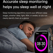 LEMFO HK95 1.952 inch BT5.0 IP68 Sport Smart Watch, Support Bluetooth Call / Sleep / Blood Oxygen / Heart Rate / Blood Pressure Health Monitor(Black)
