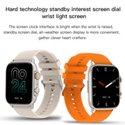 LEMFO HK95 1.952 inch BT5.0 IP68 Sport Smart Watch, Support Bluetooth Call / Sleep / Blood Oxygen / Heart Rate / Blood Pressure Health Monitor(Gold)