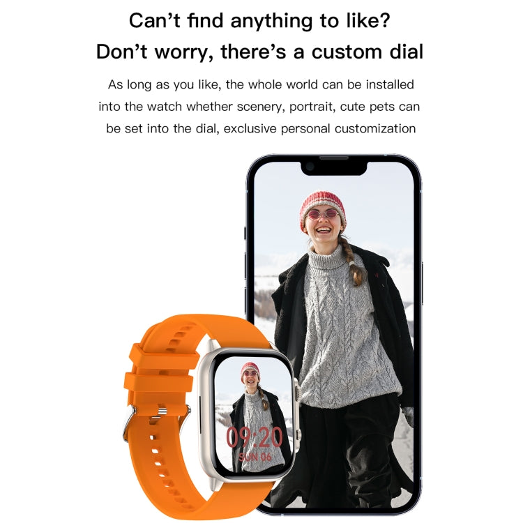 LEMFO HK95 1.952 inch BT5.0 IP68 Sport Smart Watch, Support Bluetooth Call / Sleep / Blood Oxygen / Heart Rate / Blood Pressure Health Monitor(Black) - Smart Watches by LEMFO | Online Shopping South Africa | PMC TechLife | Buy Now Pay Later Mobicred