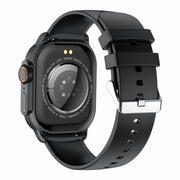 HK96S 2.06 inch BT5.3 IP68 Sport Smart Watch, Support Bluetooth Call / Sleep / Blood Oxygen / Heart Rate / Blood Pressure Health Monitor(Black)