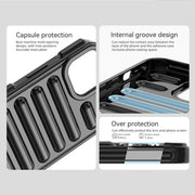 For iPhone 16 Pro Max Capsule Series Candy Color TPU Phone Case(Orange)