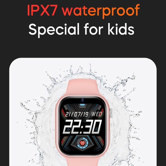 LEMFO K20 1.81 inch Children Sport Smart Watch, Support Video Call / Message Notification / GPS / WiFi / AI(Black)