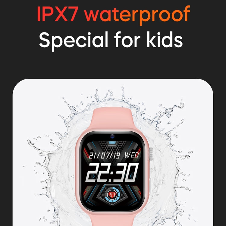 LEMFO K20 1.81 inch Children Sport Smart Watch, Support Video Call / Message Notification / GPS / WiFi / AI(Black)