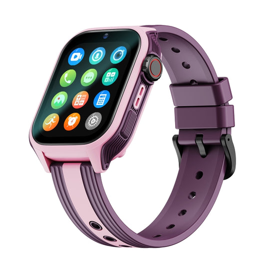 LEMFO K36 1.83 inch IPX7 Children Sport Smart Watch, Support Video Call / Message Notification / GPS / WiFi(Purple) - free shipping - PMC Jewellery - Order now!