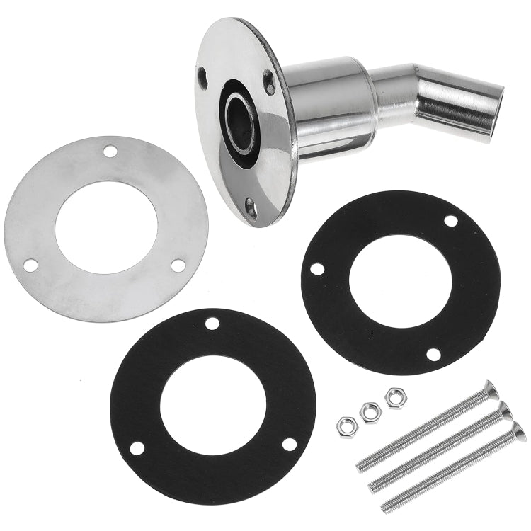 22mm Elbow Marine Parking Heater Stainless Steel Vent - Marine Accessories & Parts by PMC TechLife | Online Shopping South Africa | PMC TechLife | Buy Now Pay Later Mobicred