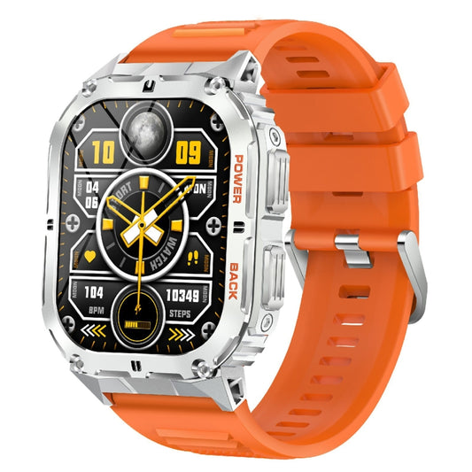 LEMFO K61 Pro 1.96 inch BT5.0 Sport Smart Watch, Support Bluetooth Call / Sleep / Blood Oxygen / Heart Rate / Blood Pressure Health Monitor(Orange) - free shipping - PMC Jewellery - Order now!