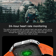 LEMFO K61 Pro 1.96 inch BT5.0 Sport Smart Watch, Support Bluetooth Call / Sleep / Blood Oxygen / Heart Rate / Blood Pressure Health Monitor(Black)