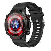 LEMFO TF10 Pro 1.53 inch BT5.2 IP67 Sport Smart Watch, Support Bluetooth Call / Sleep / Blood Oxygen / Heart Rate / Long Sitting Health Monitor(Black)
