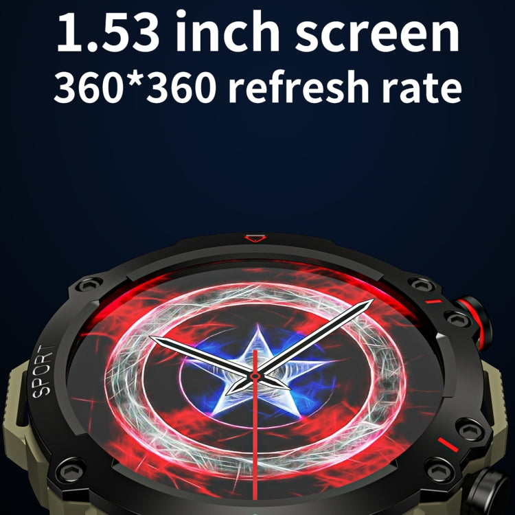 LEMFO TF10 Pro 1.53 inch BT5.2 IP67 Sport Smart Watch, Support Bluetooth Call / Sleep / Blood Oxygen / Heart Rate / Long Sitting Health Monitor(Silver) - Smart Watches by LEMFO | Online Shopping South Africa | PMC TechLife | Buy Now Pay Later Mobicred