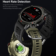 LEMFO TF10 Pro 1.53 inch BT5.2 IP67 Sport Smart Watch, Support Bluetooth Call / Sleep / Blood Oxygen / Heart Rate / Long Sitting Health Monitor(Green)
