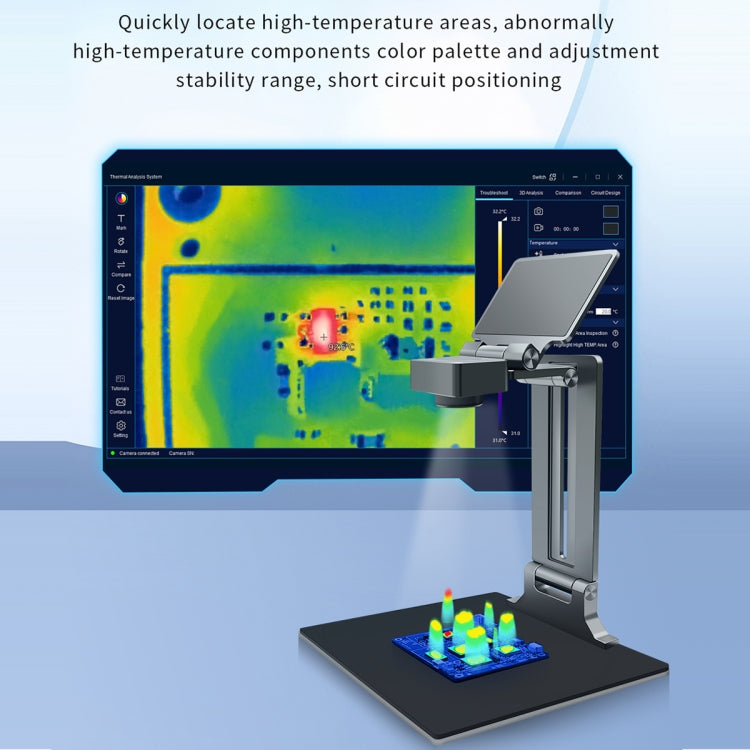 Infrared Thermal Imaging Analyzer Motherboard Chips Quick Diagnostic Device