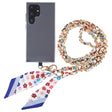 Mobile Phone Anti-lost Silk Scarf Full Coverage Long Lanyard(Blue) - Lanyards & Wrist Straps by PMc TechLife | Online Shopping South Africa | PMc TechLife | Buy Now Pay Later Mobicred