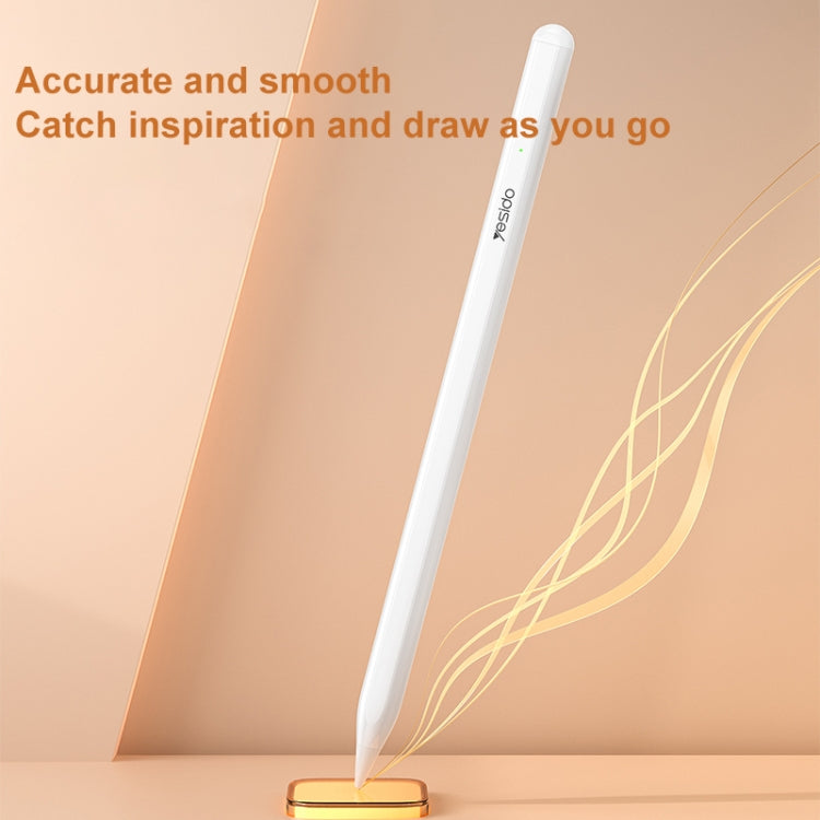 For iPad Yesido ST16 Anti-mistouch Capacitive Stylus(White) - free shipping - PMC Jewellery - Order now!
