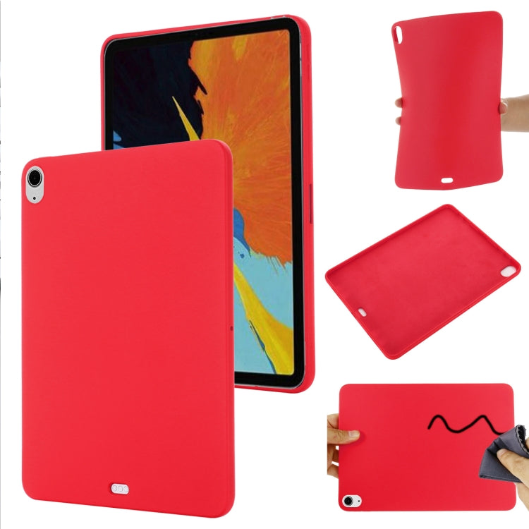 For iPad Air 13 2025 / 2024 Pure Color Liquid Silicone Shockproof Tablet Case(Red) - free shipping - PMC TechLife - Order now!