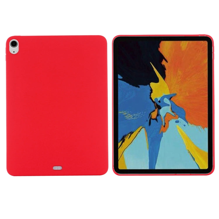 For iPad Air 13 2025 / 2024 Pure Color Liquid Silicone Shockproof Tablet Case(Red) - free shipping - PMC TechLife - Order now!