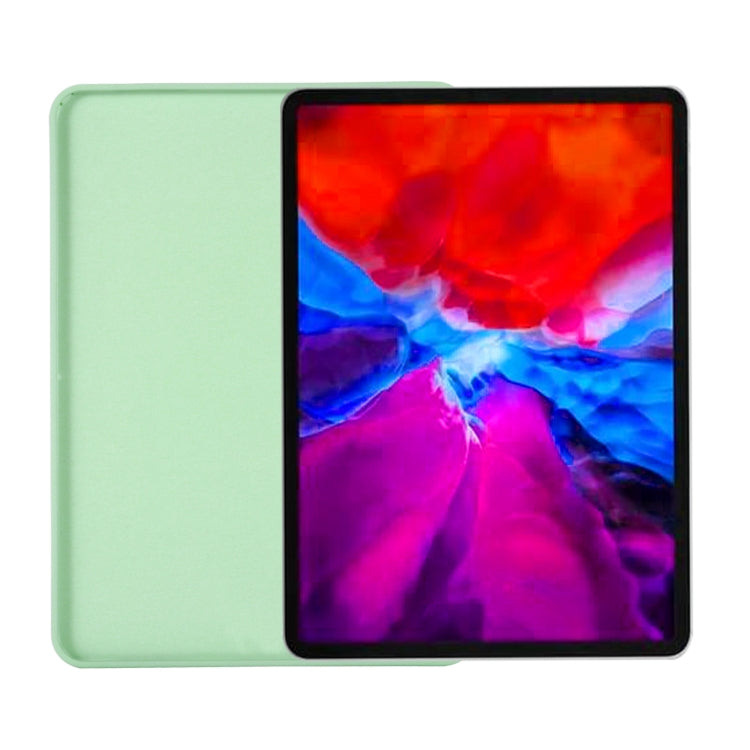 For iPad Pro 13 2024 Pure Color Liquid Silicone Shockproof Tablet Case(Green) - iPad Pro 13 2024 Cases by PMC TechLife | Online Shopping South Africa | PMC TechLife | Buy Now Pay Later Mobicred