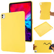 For iPad Pro 13 2024 Pure Color Liquid Silicone Shockproof Tablet Case(Yellow) - iPad Pro 13 2024 Cases by PMC TechLife | Online Shopping South Africa | PMC TechLife | Buy Now Pay Later Mobicred
