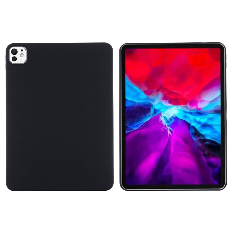 For iPad Pro 11 2024 Pure Color Liquid Silicone Shockproof Tablet Case(Black) - iPad Pro 11 2024 Cases by PMC TechLife | Online Shopping South Africa | PMC TechLife | Buy Now Pay Later Mobicred
