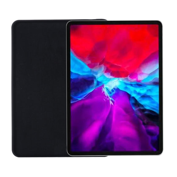 For iPad Pro 11 2024 Pure Color Liquid Silicone Shockproof Tablet Case(Black)
