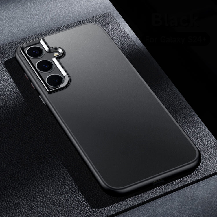 For Samsung Galaxy S24+ 5G SULADA Skin Feel Matte Shockproof Phone Case(Black) - free shipping - PMC Jewellery - Order now!