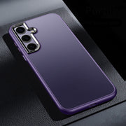 For Samsung Galaxy S24+ 5G SULADA Skin Feel Matte Shockproof Phone Case(Purple)