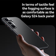 For Samsung Galaxy S24+ 5G SULADA Skin Feel Matte Shockproof Phone Case(Purple)