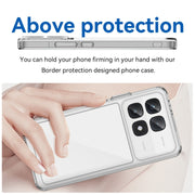 For Redmi K70 Ultra Colorful Series Acrylic Hybrid TPU Phone Case(Transparent)