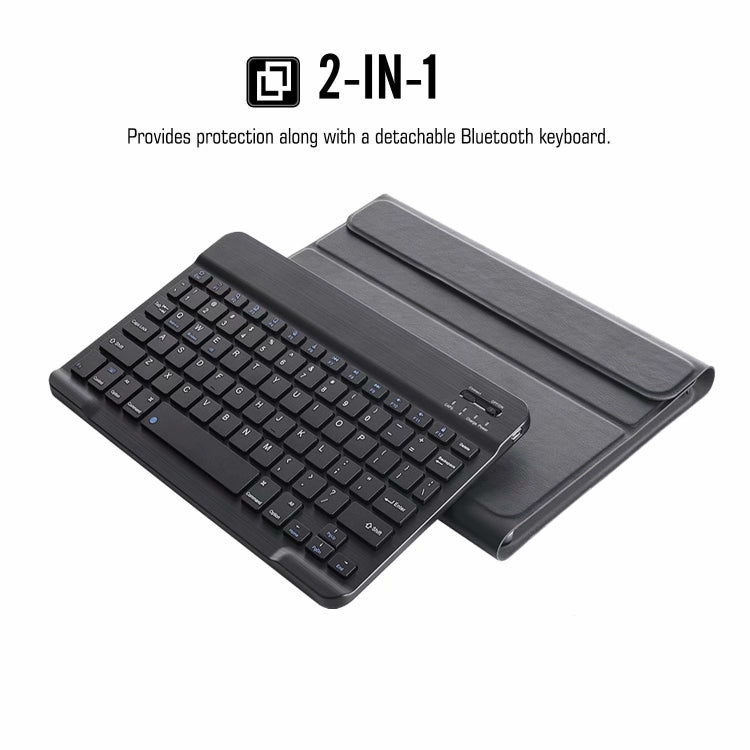ST500 For Samsung Galaxy Tab A7 T500/T505 10.4 inch 2020 Ultra-thin Detachable Bluetooth Keyboard Leather Tablet Case with Stand & Sleep Function & Backlight(Black) - Samsung Keyboard by PMC TechLife | Online Shopping South Africa | PMC TechLife