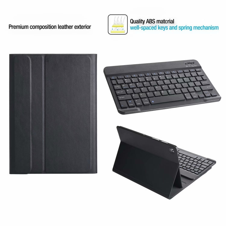 ST500 For Samsung Galaxy Tab A7 T500/T505 10.4 inch 2020 Ultra-thin Detachable Bluetooth Keyboard Leather Tablet Case with Stand & Sleep Function & Backlight(Gold)